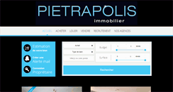Desktop Screenshot of pietrapolis.fr