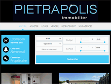 Tablet Screenshot of pietrapolis.fr